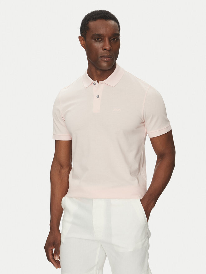 BOSS BOSS Poloshirt Pallas 50468362 Rosa Regular Fit