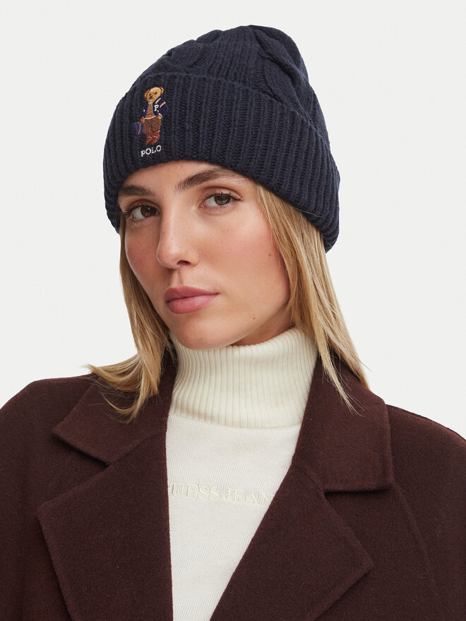 Polo Ralph Lauren Mütze Polo Ralph Lauren 455P18118001 Dunkelblau