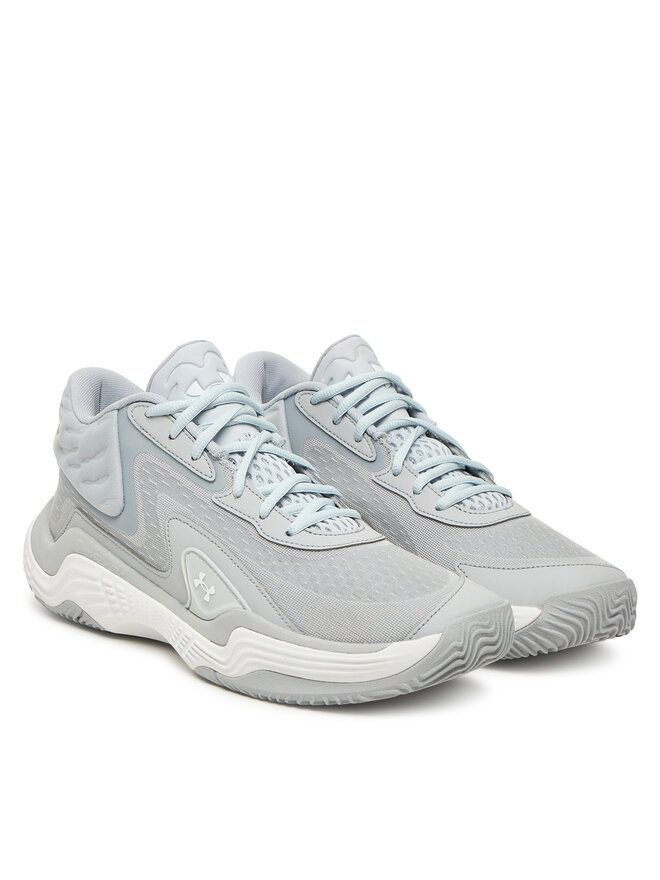 Under Armour Basketbalové boty Under Armour UA Spawn 7 Mid 6000753 Šedá