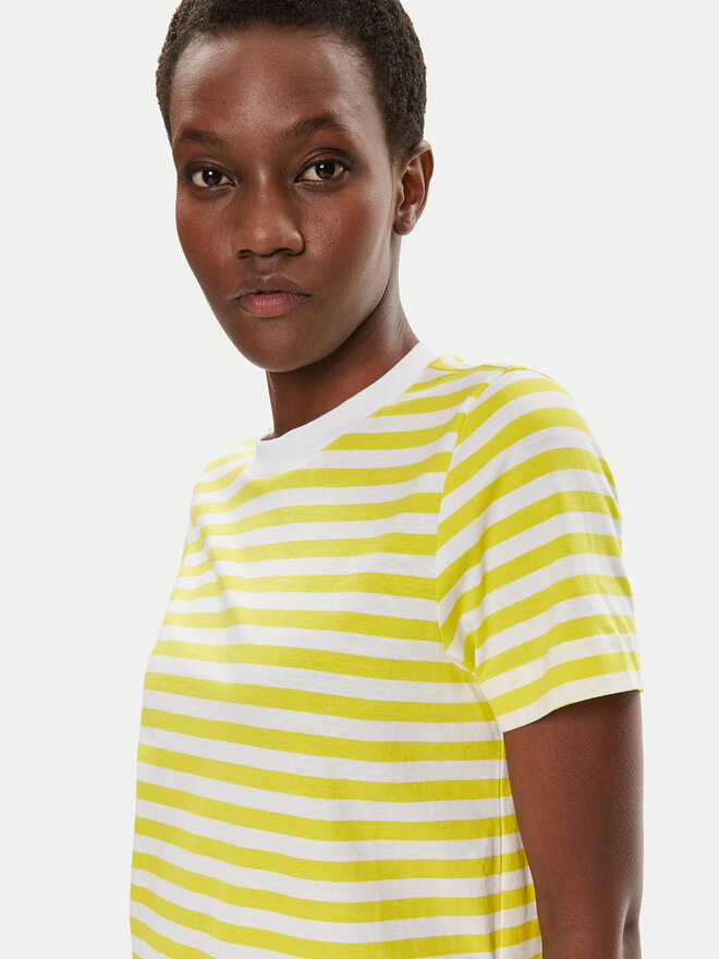 Tamaris Apparel Tamaris Apparel T-Shirt Dabra TAW0892 Gelb Regular Fit