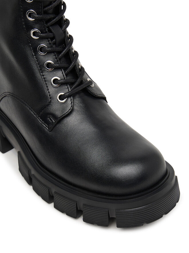 LOVE MOSCHINO Botines planos LOVE MOSCHINO JA24085G0NIA000A Negro