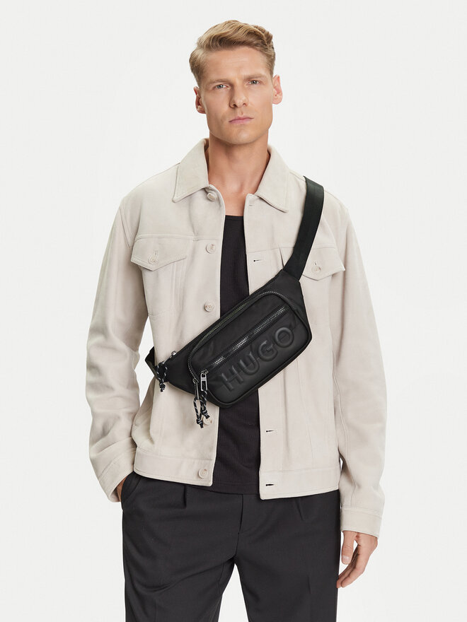 HUGO Gürteltasche﻿ HUGO Nosh 50543264 Schwarz