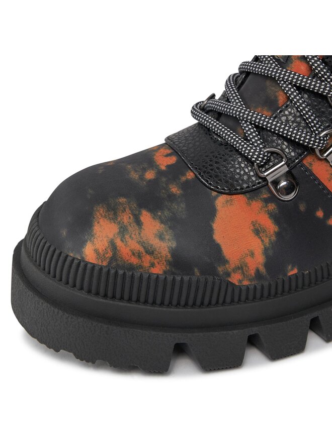 Desigual Schnürstiefeletten Desigual 23WSTY05 Schwarz