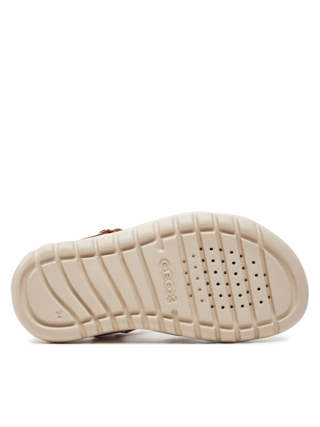 Geox Sandali Geox J Sandal Soleima Gir J45GSA 043CF C6A7F M Rjava