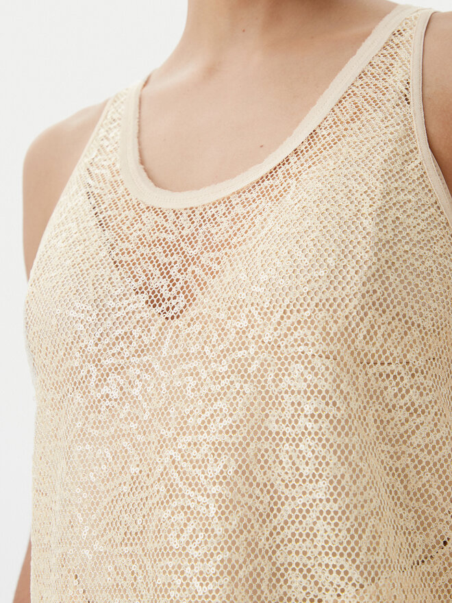 PINKO PINKO Top 104710 A2EX C03 Beis Regular Fit