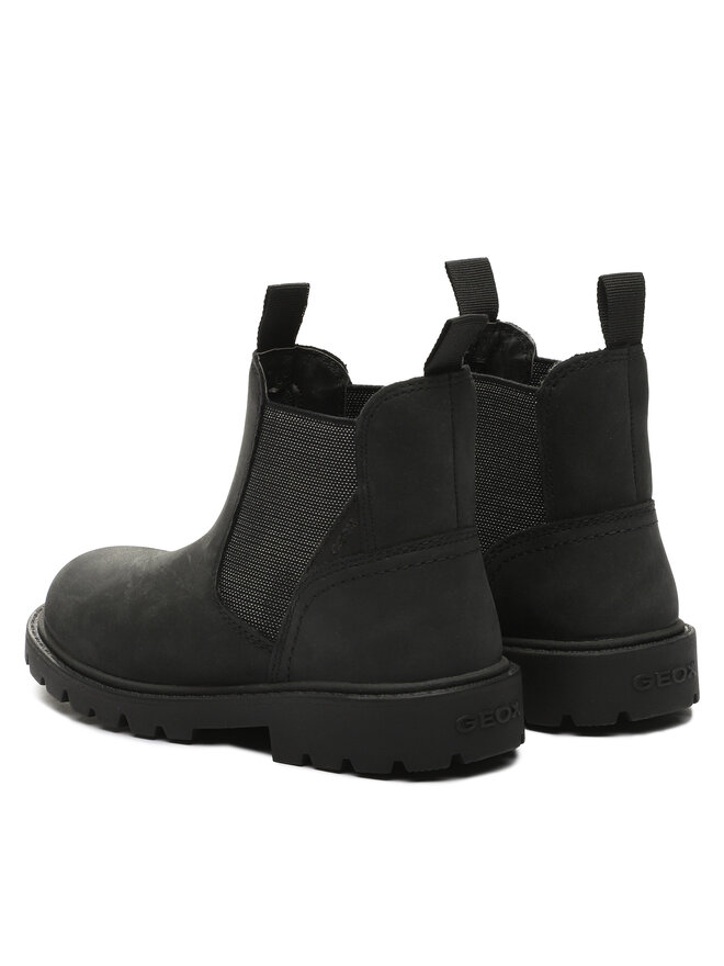Geox Čizme Geox J Shaylax Girl J36EXB 00045 C9999 S Crna