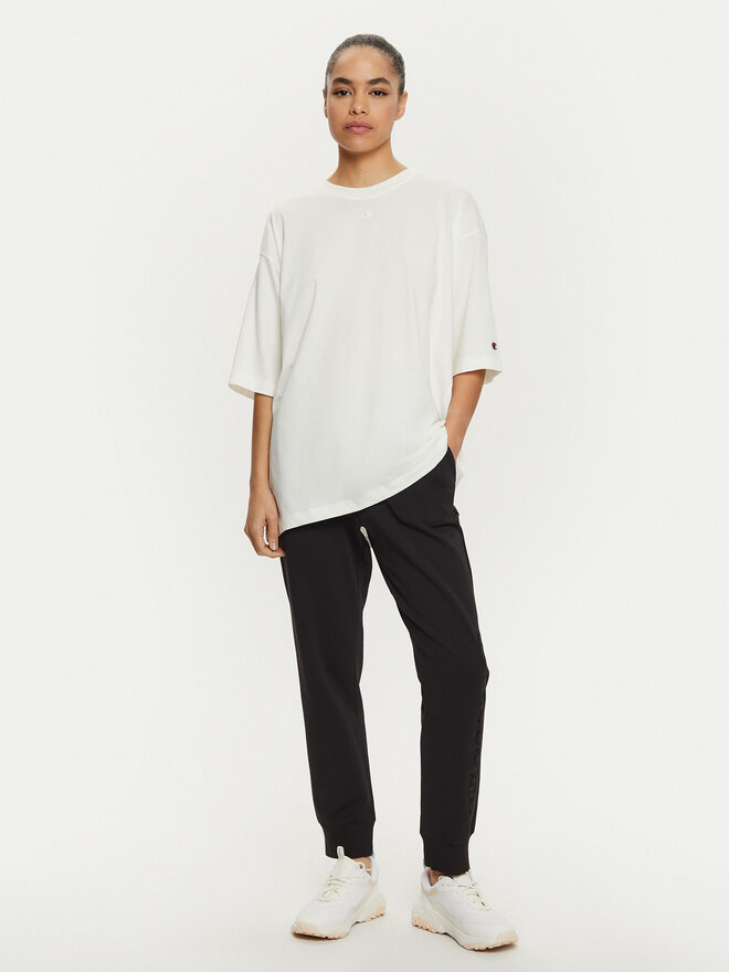 Champion Champion T-shirt 117537 Écru Loose Fit