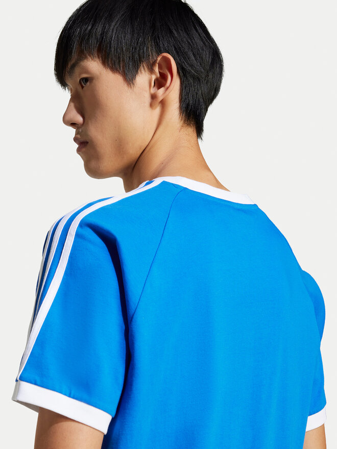 adidas adidas Футболка adicolor Classics 3-Stripes JD2880 Голубий Slim Fit