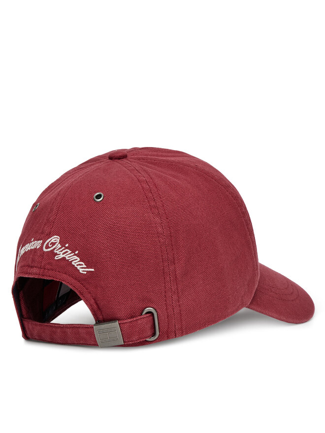 Tommy Jeans Бейсболка Tommy Jeans Archive Script AM0AM13550 Червоний