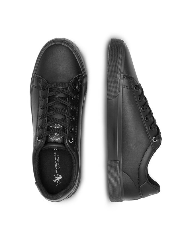Beverly Hills Polo Club Πάνινα παπούτσια Beverly Hills Polo Club M-24MVS5002 Μαύρο