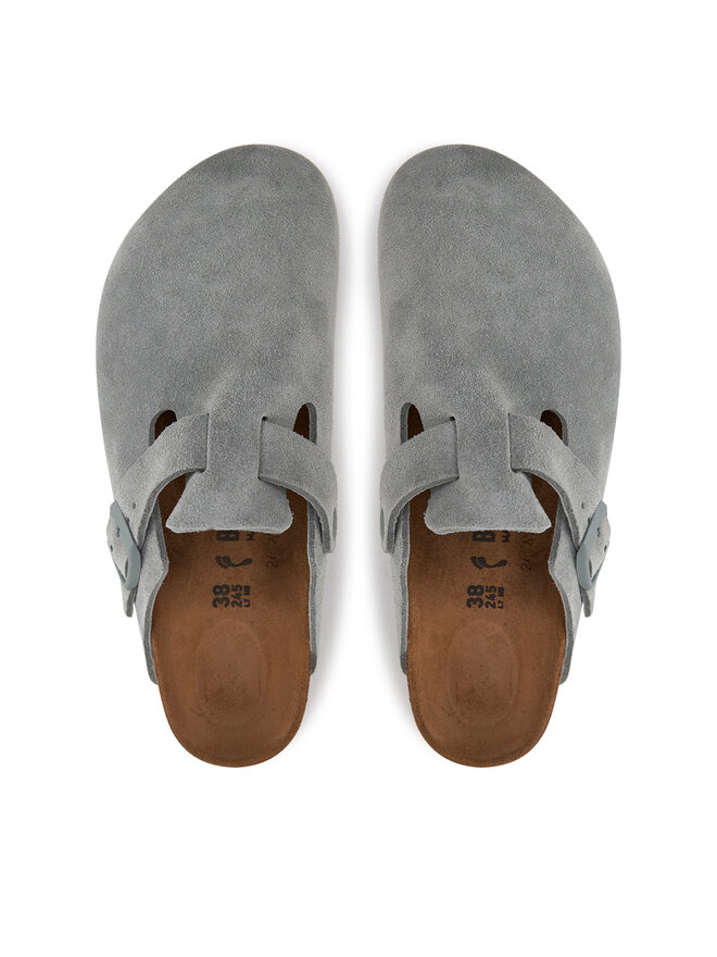 Birkenstock Şlapi Birkenstock Boston zamsz 1029214 Gri