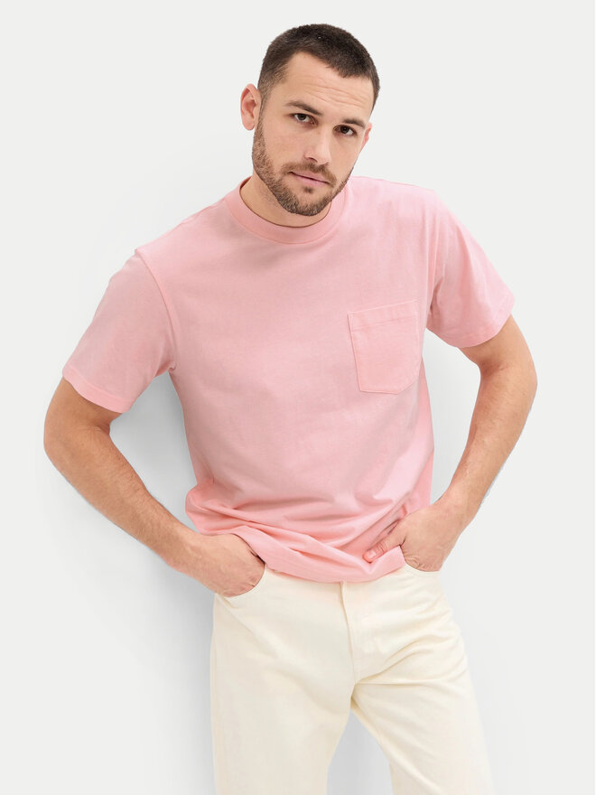 Gap Gap Póló 627101-01 Rózsaszín Regular Fit