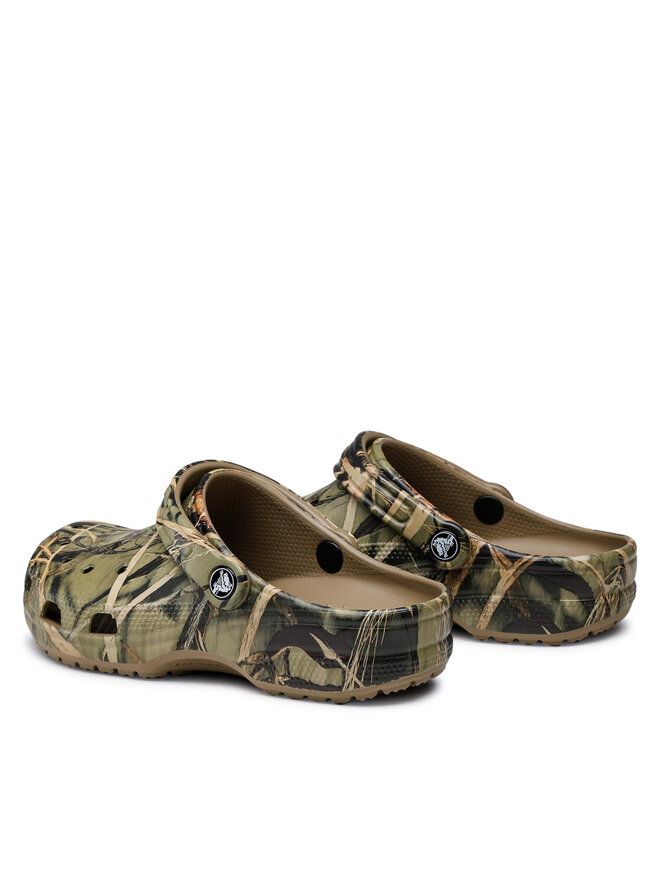 Crocs Παντόφλες Crocs Classic Realtree 12132 Πράσινο