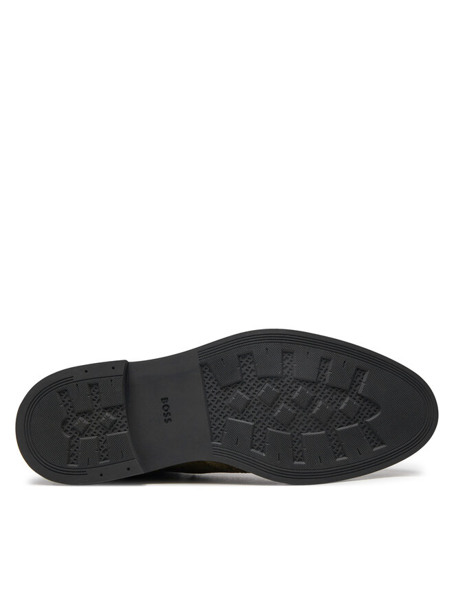 BOSS Klassische Stiefeletten Boss Calev 50523007 Khakifarben