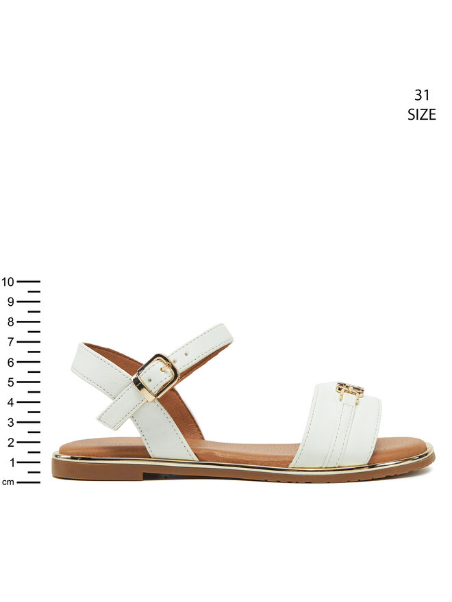 Tommy Hilfiger Босоніжки Tommy Hilfiger Sandal T3A2-33778-0326 M Білий