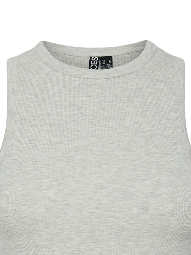 Pieces Pieces Top May 17154480 Grau Slim Fit