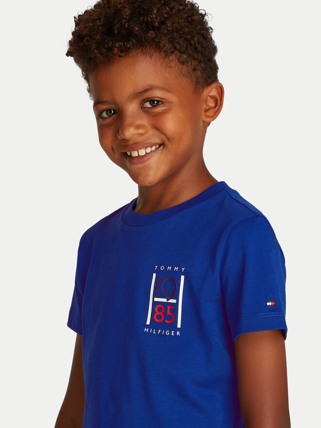 Tommy Hilfiger Tommy Hilfiger Marškinėliai KB0KB09536 D Mėlyna Regular Fit