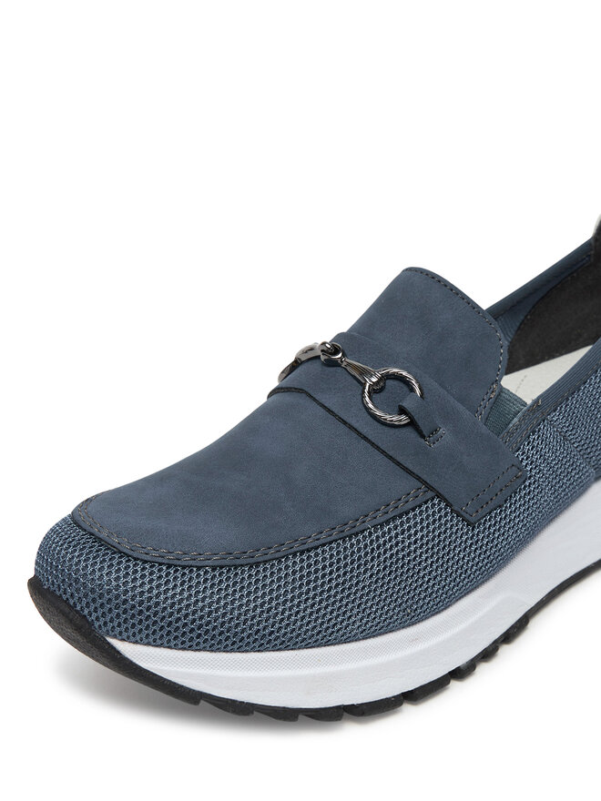 Rieker Halbschuhe Rieker N7455-14 Dunkelblau