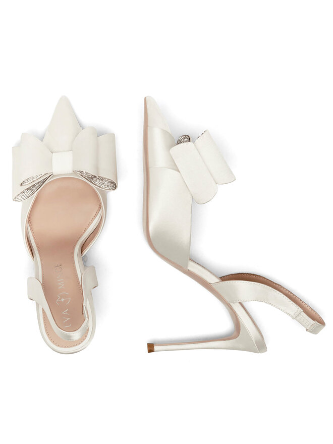 Eva Minge Sandalen Eva Minge MIA-SLT18267-195 Weiß