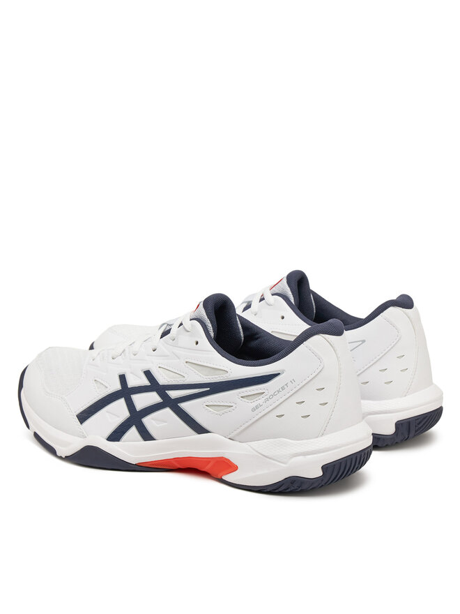 Asics Παπούτσια Σάλας Asics Gel-Rocket 11 1071A091 Λευκό
