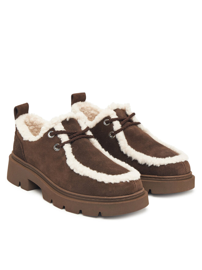 Inuikii Scarpe basse Inuikii Mocabee Curly 1015.003.0011 Marrone