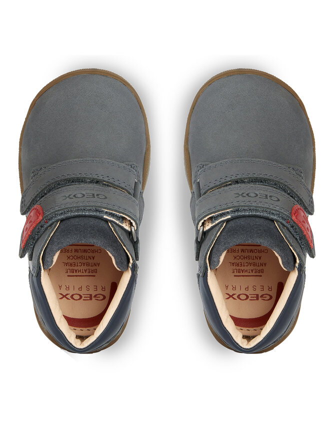Geox Botines planos Geox B Macchia Boy B164NC 03285 C9004 Gris