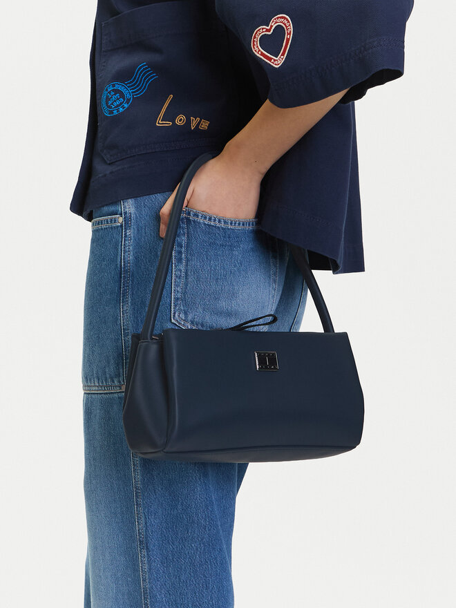 Tommy Jeans Сумка Tommy Jeans Tjw American Cool Shoulder Bag AW0AW17295 Cиній