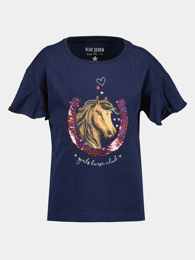 Blue Seven Blue Seven T-Shirt 702305 X Dunkelblau Regular Fit