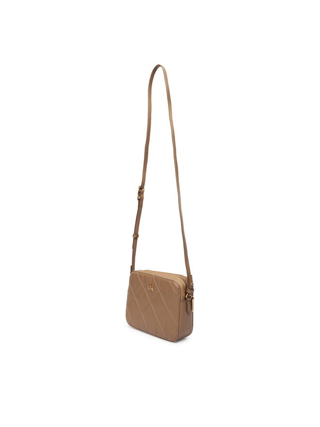 Calvin Klein Handtasche Calvin Klein Quilted Camera Bag LV04F3328G Beige