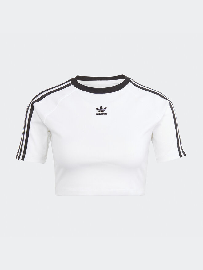 adidas adidas T-Shirt 3-Stripes Baby IP0662 Λευκό Slim Fit
