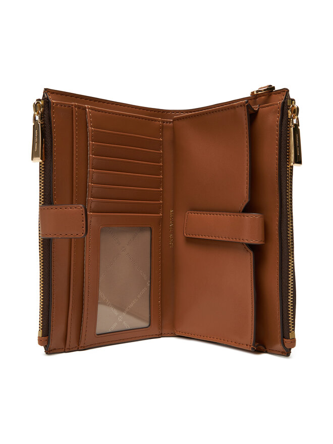 MICHAEL Michael Kors Великий жіночий гаманець MICHAEL Michael Kors Jet Set 32F1GJ6W4B Коричневий