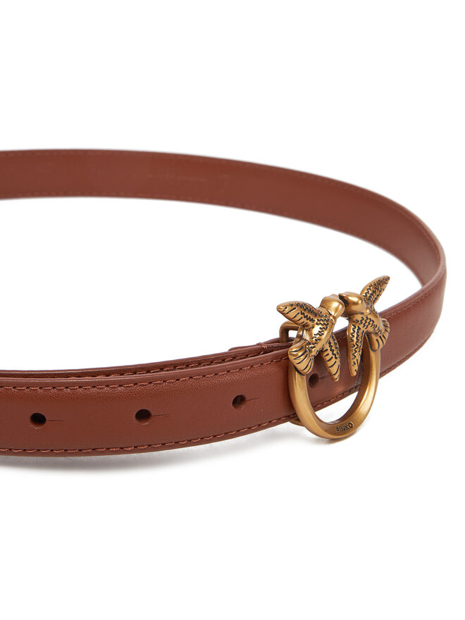 PINKO Pasek Damski PINKO Love Berry H2 Belt PE 25 PLT01 100143 A0F1 Brązowy