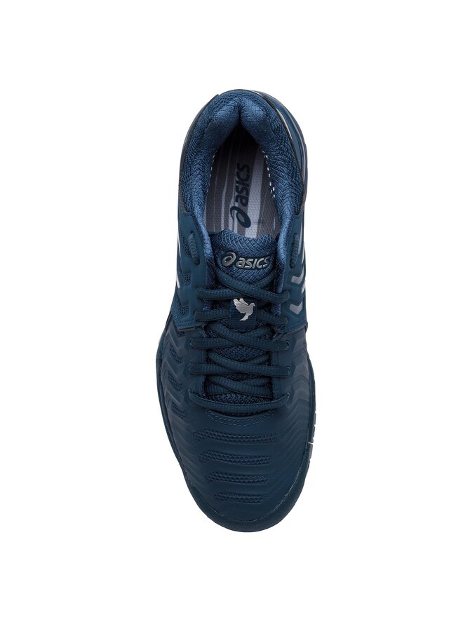 Chaussures de tennis Asics Gel Resolution Novak E805N Bleu marine chaussures