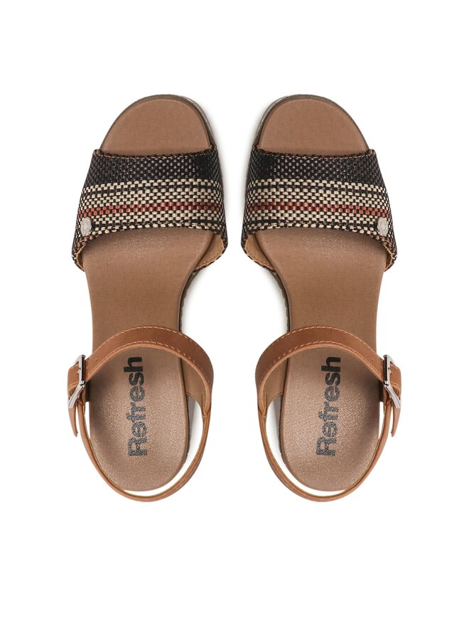 Refresh Sandalen Refresh 170694 Braun
