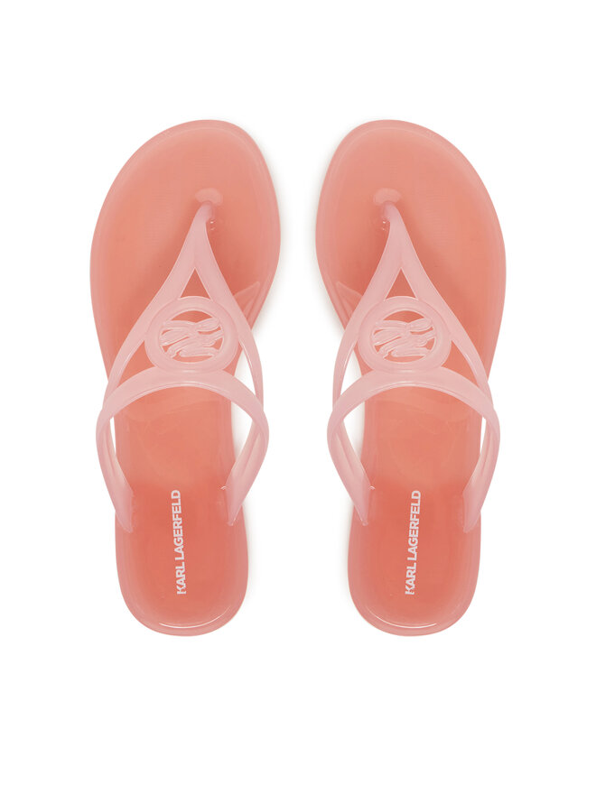 KARL LAGERFELD Flip-flops KARL LAGERFELD Jelly Thong KL80007A Rózsaszín