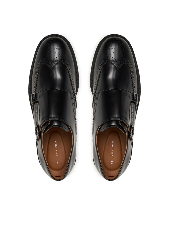 Tommy Hilfiger Halbschuhe Tommy Hilfiger Hilfiger Vogue FM0FM05767 Schwarz