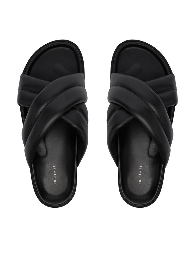 Inuikii Pantoletten Inuikii Camvas Lex Low 50102-548 Schwarz