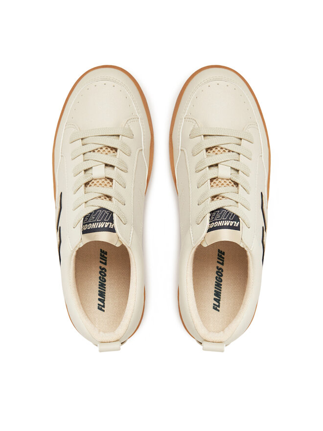 Flamingos Life Sneakers Flamingos Life Roland V.10 Écru