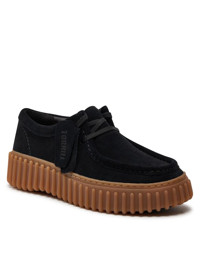 Clarks Polobotky Clarks Torhill Bee 26172044 Černá