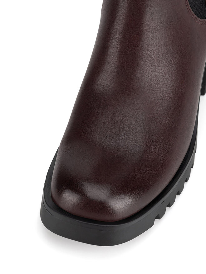 Jenny Fairy Klassische Stiefeletten Jenny Fairy WYL3917-1 Dunkelrot