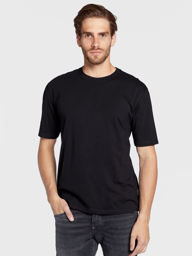 Sisley Sisley T-Shirt 3I1XS101J Schwarz Regular Fit