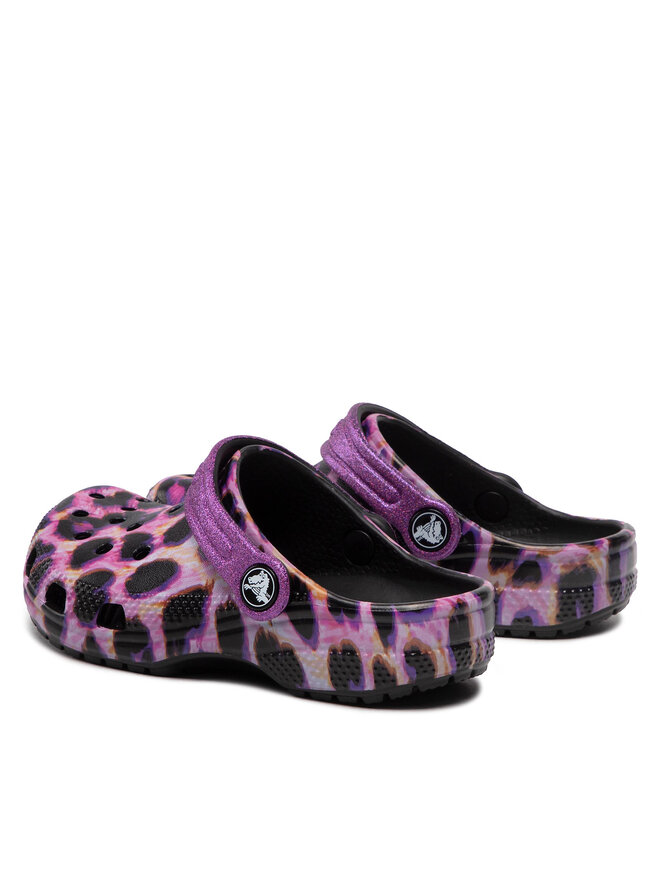Crocs Chanclas Crocs Classic Animal Print Clog K 207600 Violeta
