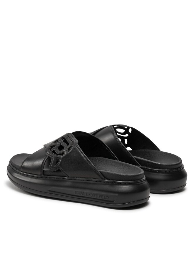 KARL LAGERFELD Papucs KARL LAGERFELD KL62504 Fekete