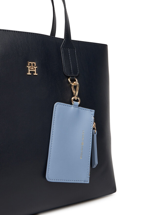 Tommy Hilfiger Táska Tommy Hilfiger Th Icon Satchel AW0AW17683 Sötétkék