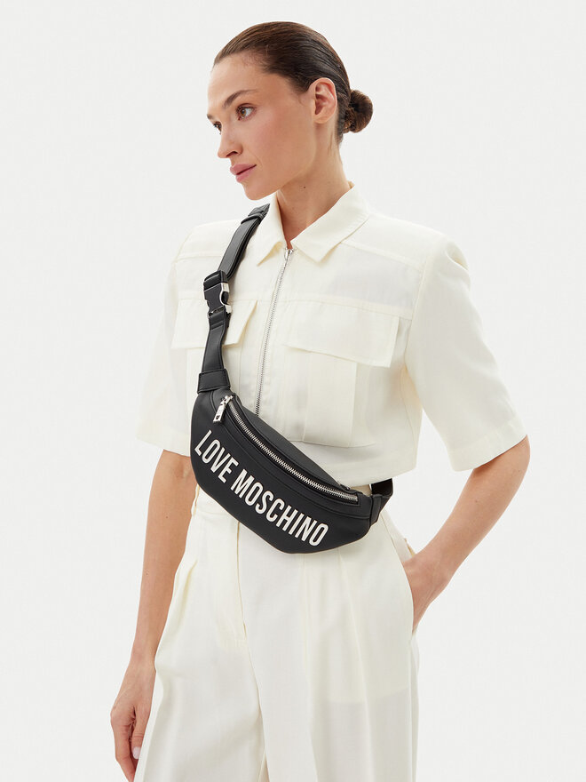 LOVE MOSCHINO Τσαντάκι μέσης LOVE MOSCHINO JC4195PP1MKD000B Μαύρο
