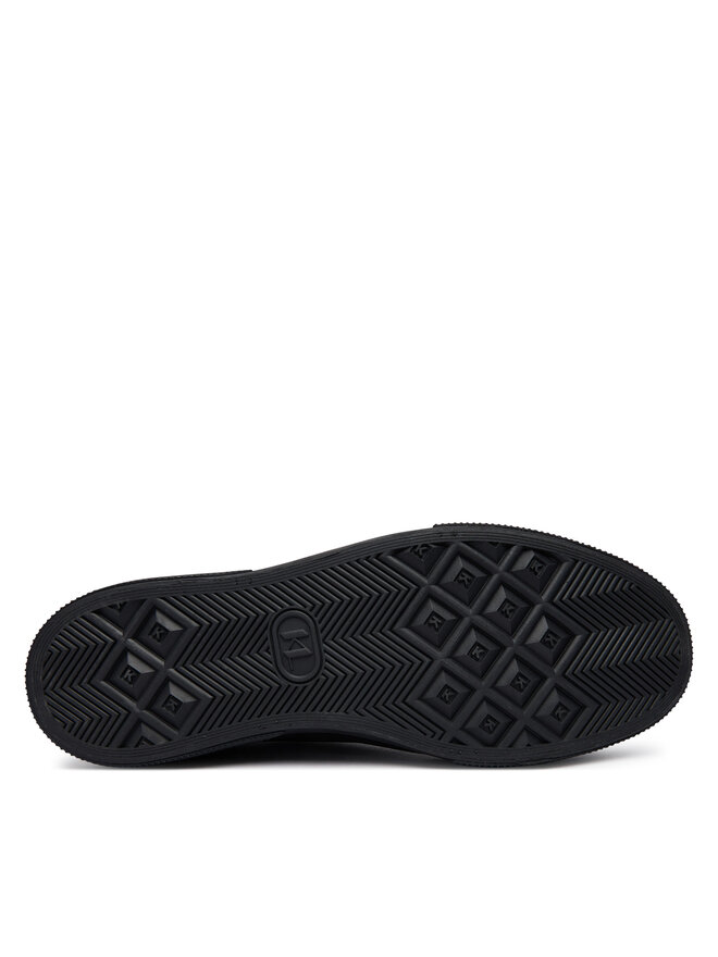 KARL LAGERFELD Sneakers aus Stoff KARL LAGERFELD Kampus Max Iii KL50470N Schwarz