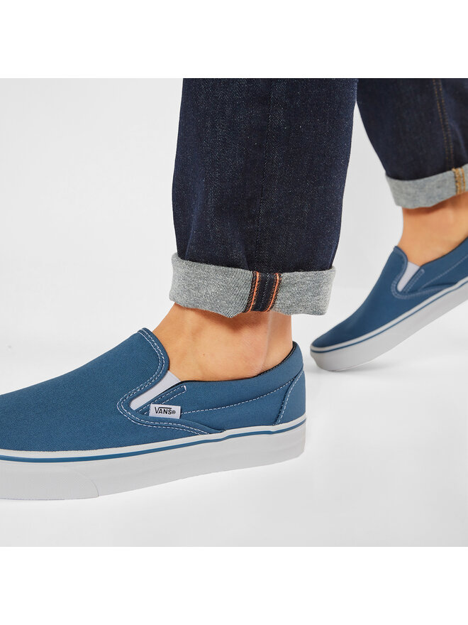 Tenisówki Vans Classic Slip-On VN-0ENVY Niebieski | eobuwie