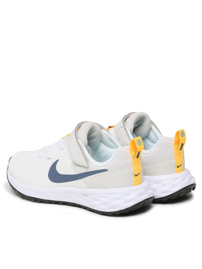 Nike Tekaški čevlji Nike Revolution 6 Nn (PSV) DD1095 100 Écru