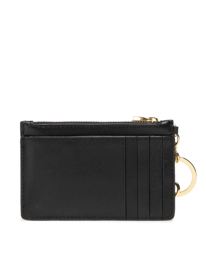 LAUREN RALPH LAUREN Kreditkartenetui LAUREN RALPH LAUREN Zip Card Cas 432876731002 Schwarz
