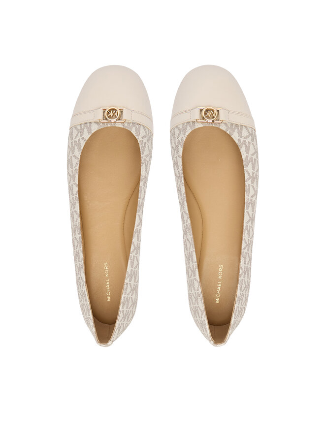 MICHAEL Michael Kors Балетки MICHAEL Michael Kors Mandy Flat 40F5MAFP1L Écru